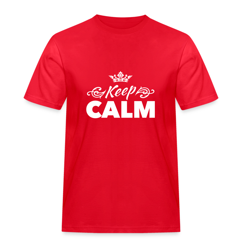 T-Shirt Keep Calm - red