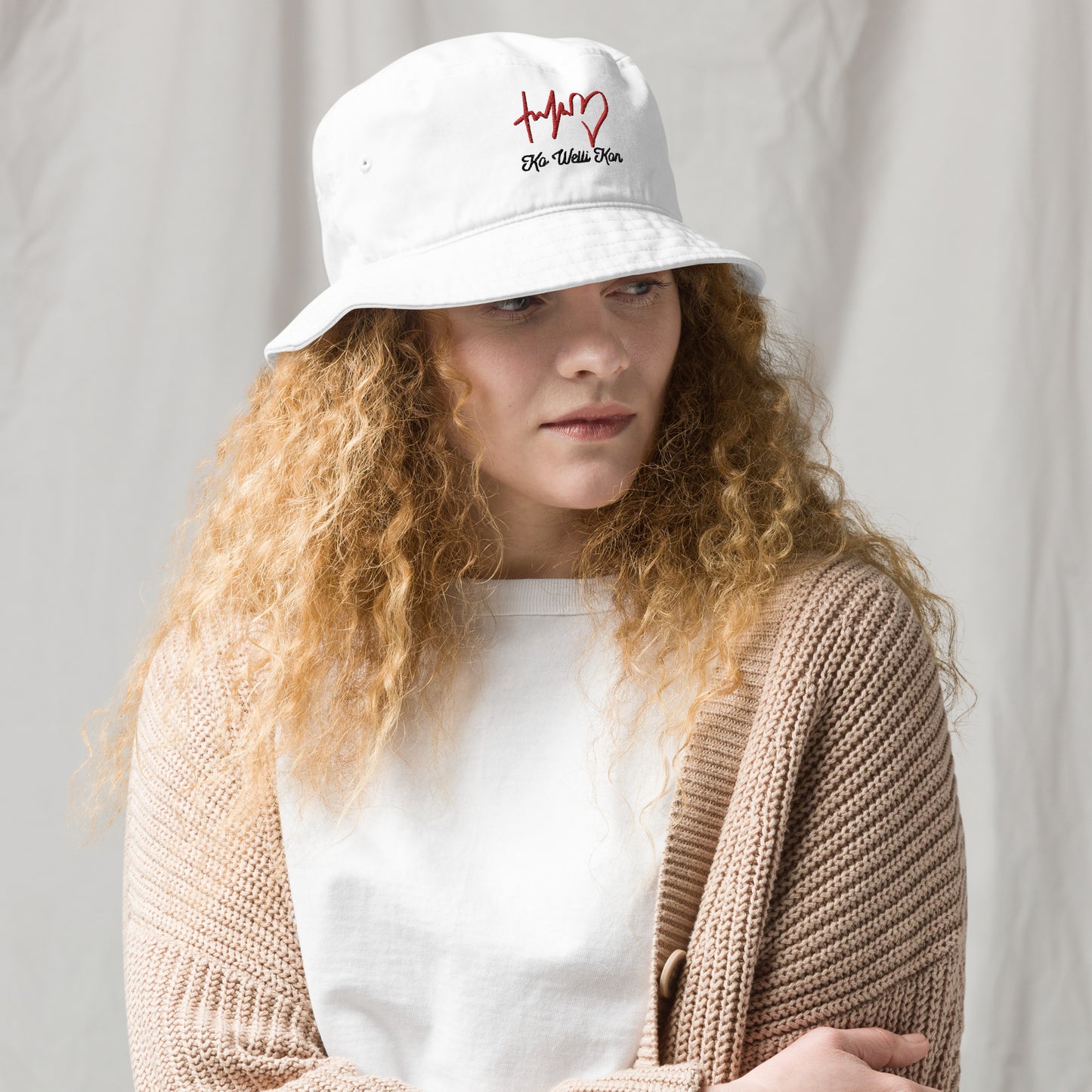 Fischerhut aus Bio-Baumwoll-Twill KWK