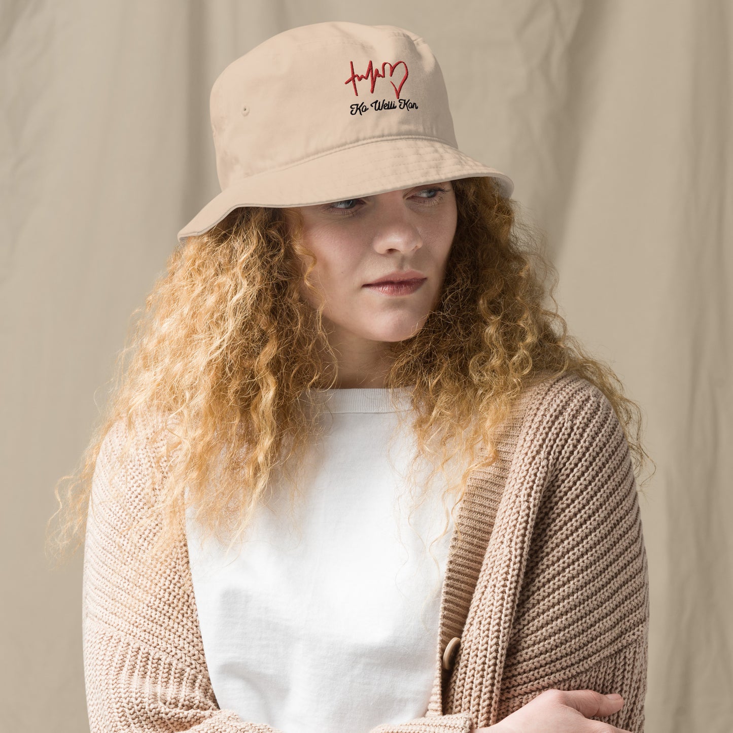 Fischerhut aus Bio-Baumwoll-Twill KWK